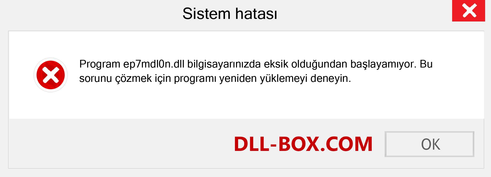 ep7mdl0n.dll dosyası eksik mi? Windows 7, 8, 10 için İndirin - Windows'ta ep7mdl0n dll Eksik Hatasını Düzeltin, fotoğraflar, resimler